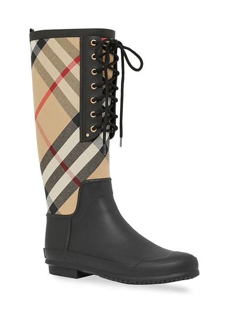 saks Burberry shoes